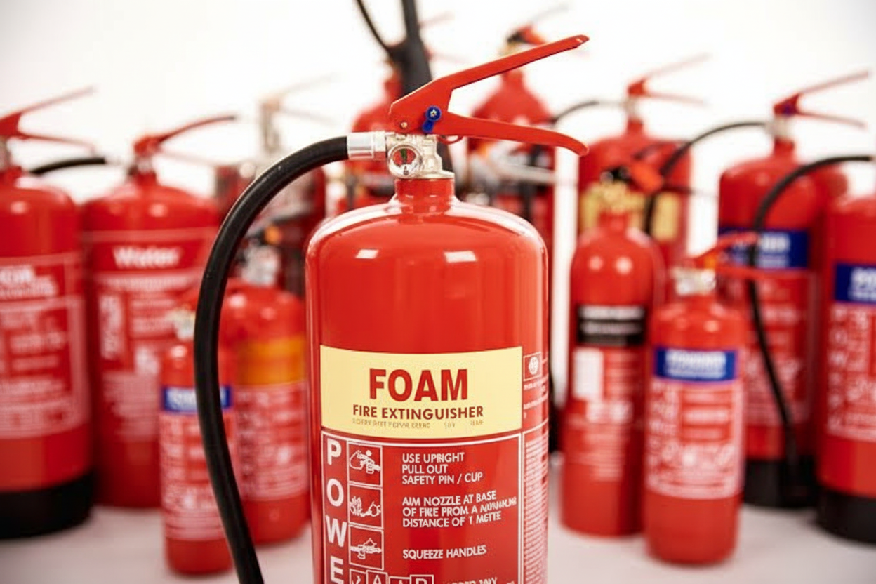 foam fire extinguisher